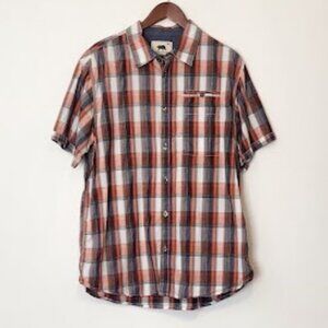 Dakota Grizzly Men's Short Sleeve Button-down Shirt Size XL